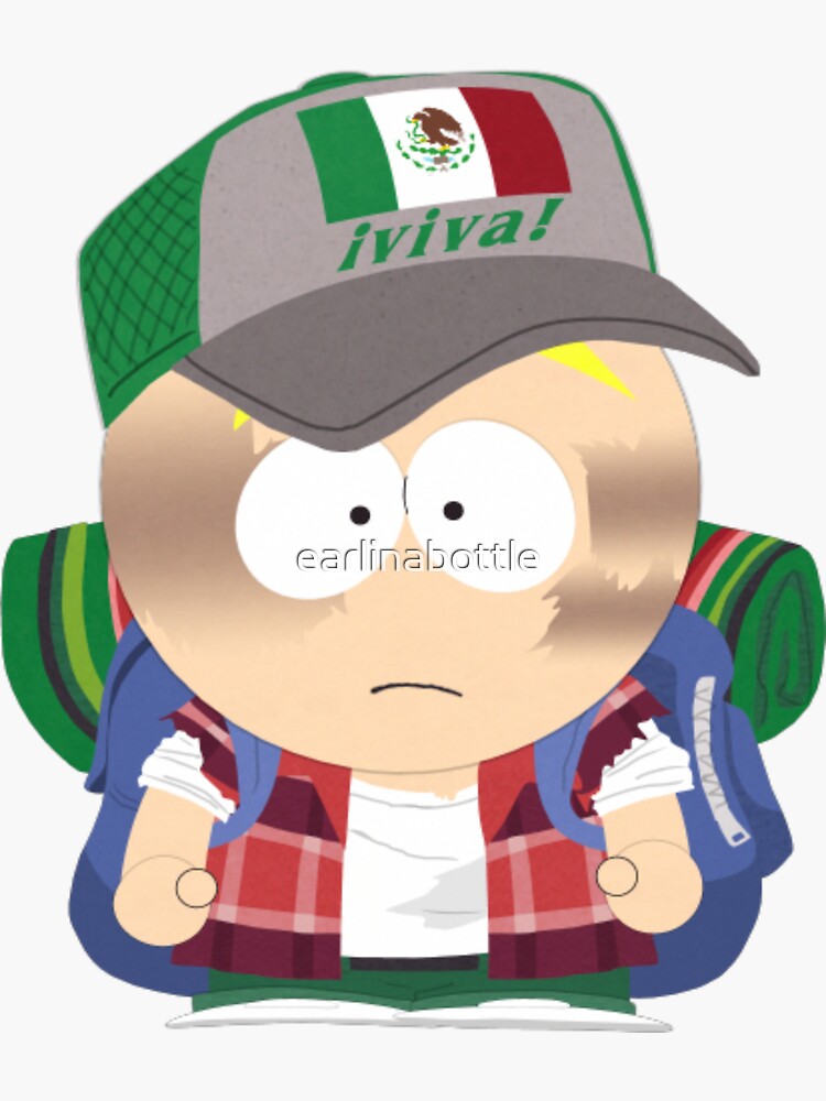 "Mexican Butters" Sticker for Sale by earlinabottle Redbubble