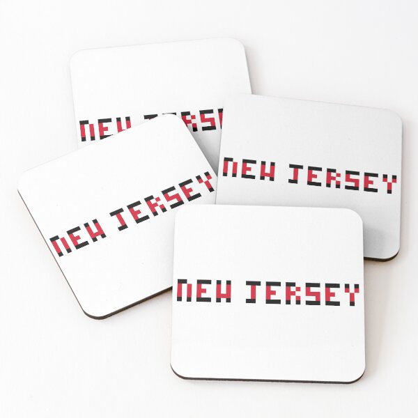 Item preview, Pixel NHL New Jersey in Away Colors designed and sold by gkillerb.