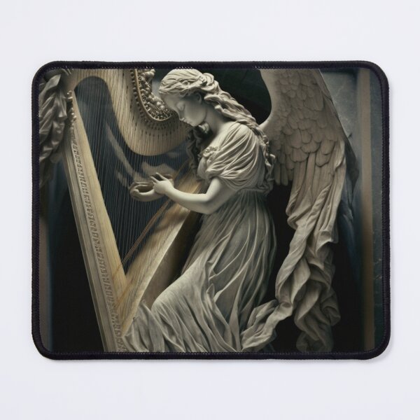 Item preview, angel with harp Artwork 3 - Angel with Harve by Pitasso designed and sold by DErstling.