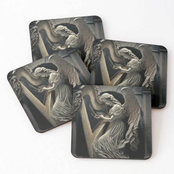 Item preview, angel with harp Artwork 3 - Angel with Harve by Pitasso designed and sold by DErstling.