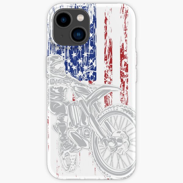 IPhone 12 Mini Retro Vintage Motocross Bike Dirtbike Dirt Bike Racing Rider Case - Yaxa