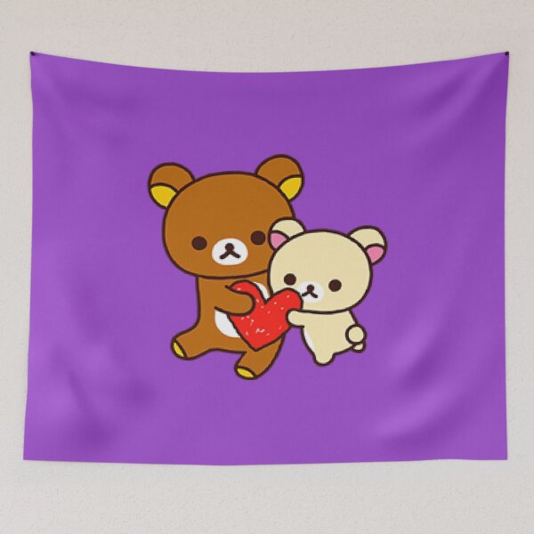 Item preview, Korilakkuma And Rilakkuma Couple Love designed and sold by ggpandele.