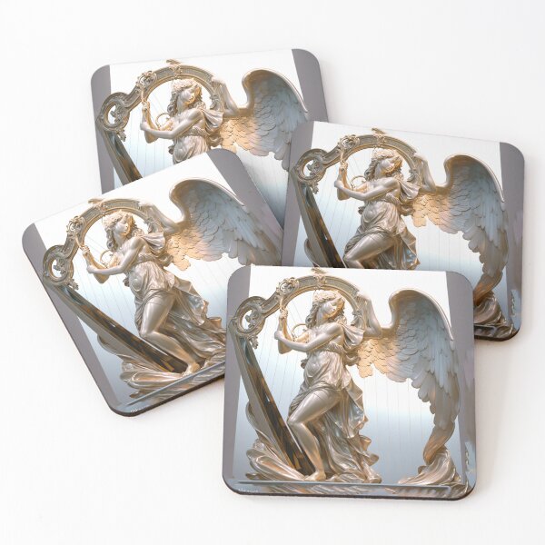 Item preview, angel with harp Artwork 4 - Angel with Harve by Pitasso designed and sold by DErstling.