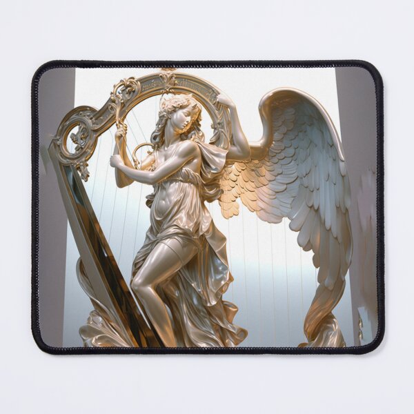 Item preview, angel with harp Artwork 4 - Angel with Harve by Pitasso designed and sold by DErstling.