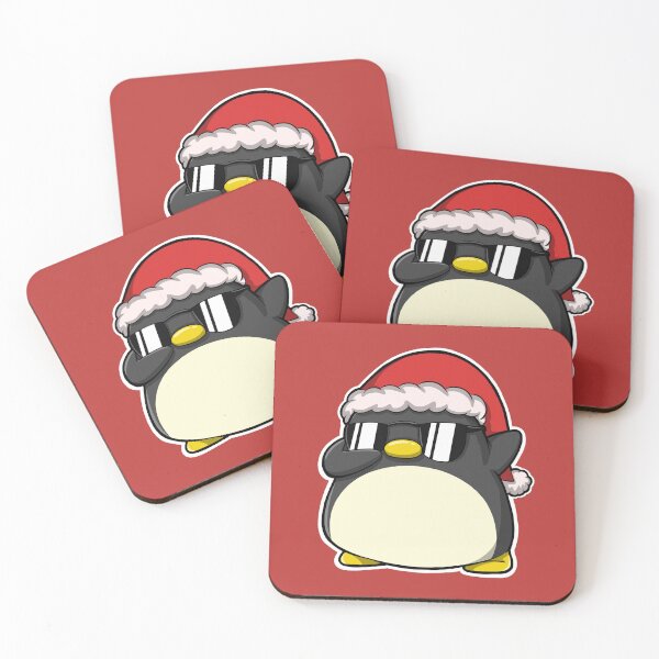 Item preview, Christmas Santa Dabbing Penguin Pattern designed and sold by The magic  Yellow bus.
