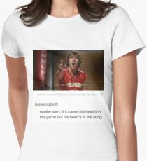HIGH SCHOOL MUSICAL TROY BOLTON MEME! Women's Fitted T-Shirt