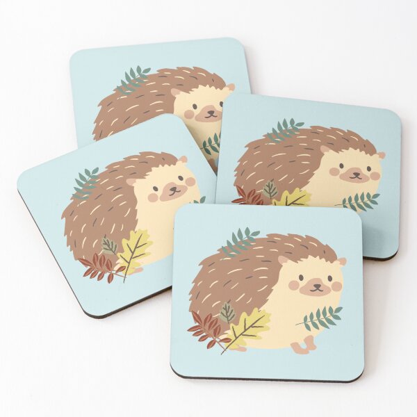 Item preview, Autumn Cute Hedgehog   designed and sold by halongshop.