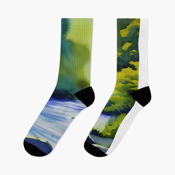 Item preview, Watercolor river designed and sold by brandway.