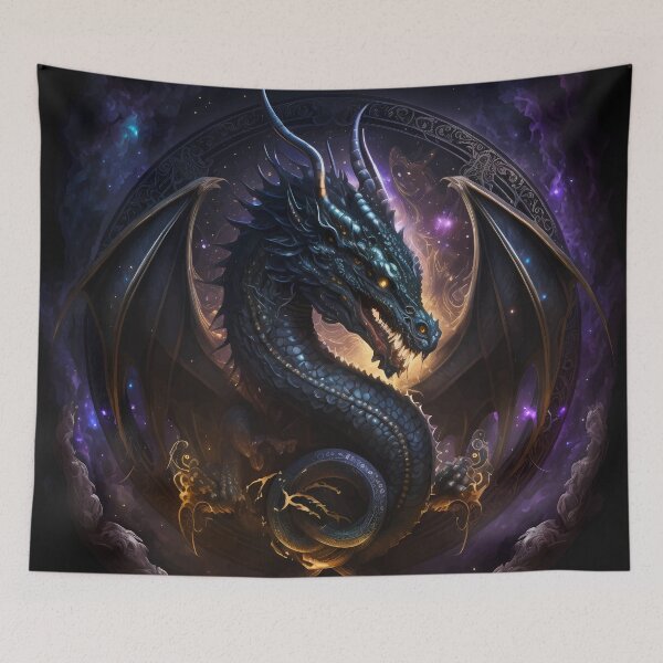 Item preview, Space dragon zodiac sign designed and sold by PM-Artistic.