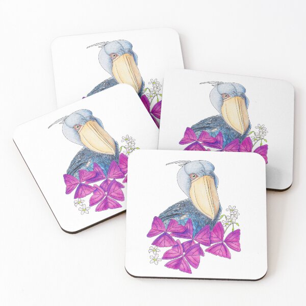Item preview, Shoebill and False Shamrock Plant designed and sold by YuNikDraw.