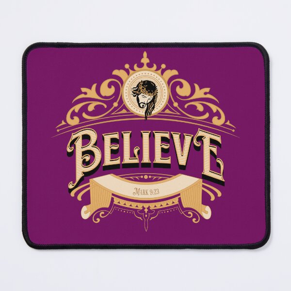 Item preview, Believe: Christian Religious Statement designed and sold by VarnaChitra.