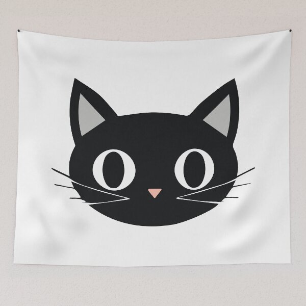 Item preview, Head of black cat designed and sold by Kurdish T-shirt.
