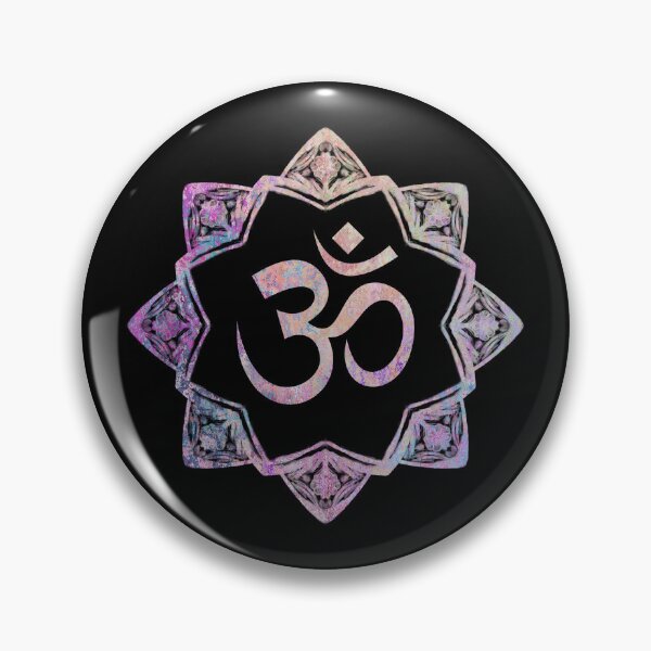 Item preview, Ohm symbol - mandala - black designed and sold by Katarina Spiralo.