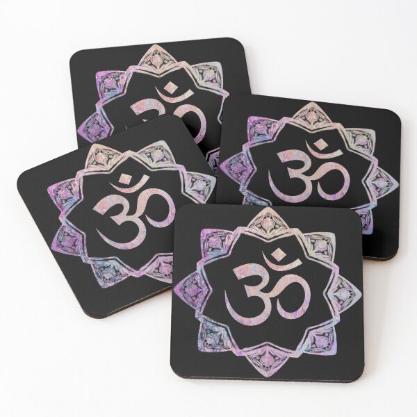 Item preview, Ohm symbol - mandala - black designed and sold by Katarina Spiralo.