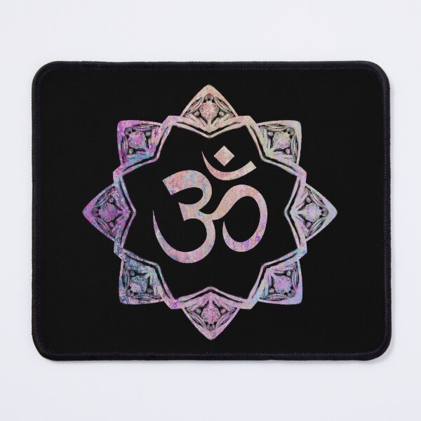 Item preview, Ohm symbol - mandala - black designed and sold by Katarina Spiralo.