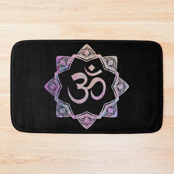 Item preview, Ohm symbol - mandala - black designed and sold by Katarina Spiralo.