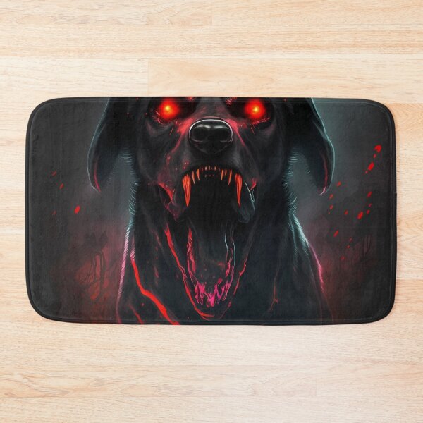Item preview, Black bloodthirsty dog designed and sold by PM-Artistic.