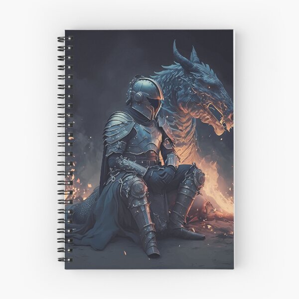 Item preview, Knight sits by the fire with his dragon designed and sold by PM-Artistic.