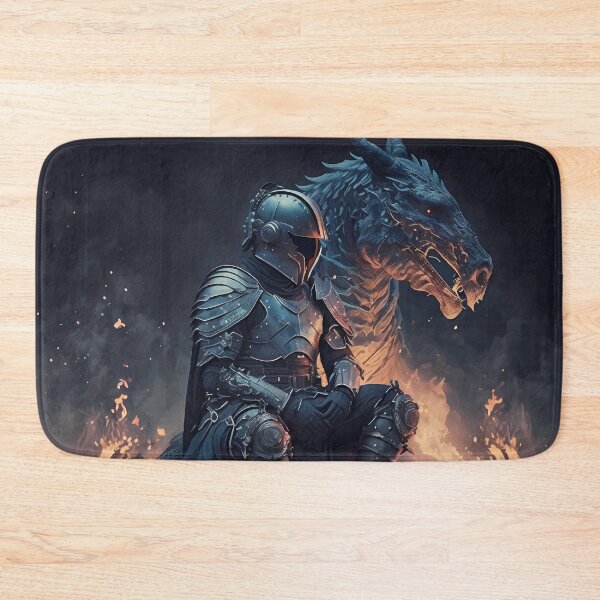 Item preview, Knight sits by the fire with his dragon designed and sold by PM-Artistic.