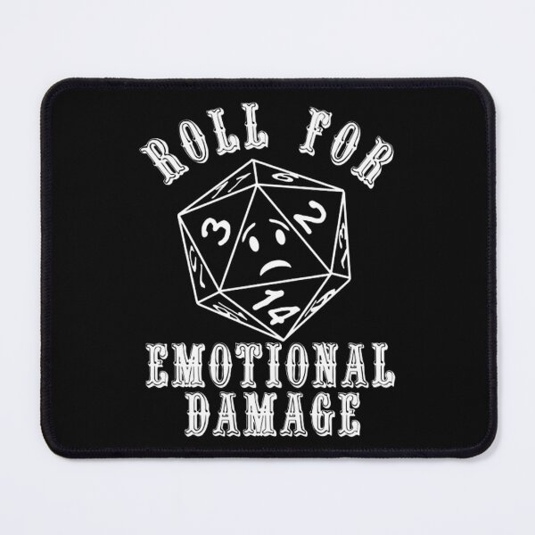 Item preview, d20 roll emotional dungeons  designed and sold by ellenspeth.