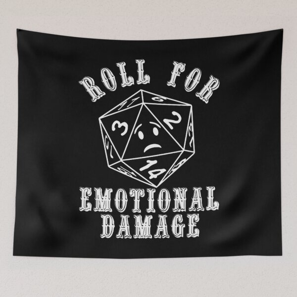 Item preview, d20 roll emotional dungeons  designed and sold by ellenspeth.