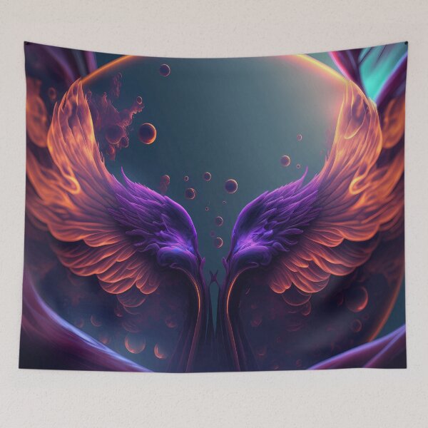 Item preview, Flaming phoenix wings designed and sold by PM-Artistic.