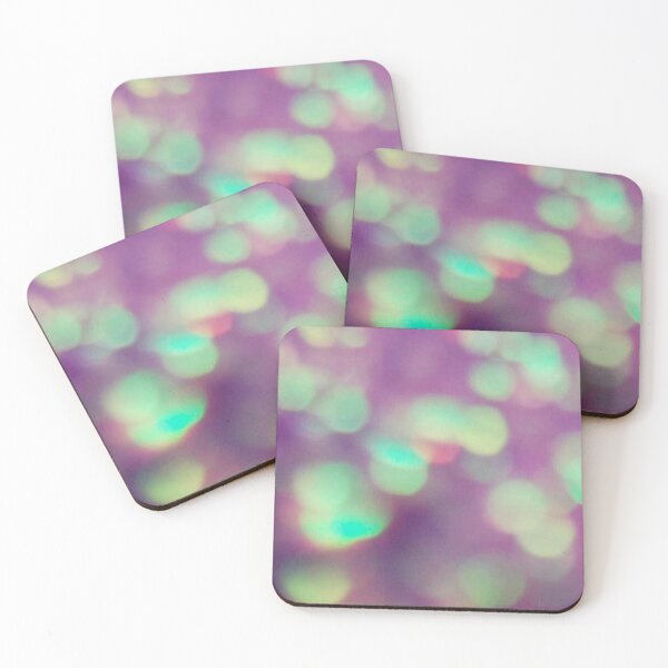 Item preview, Purple Green Rainbow Ghost Bubbles Bokeh Blur Edit by Veda designed and sold by kattakitty.