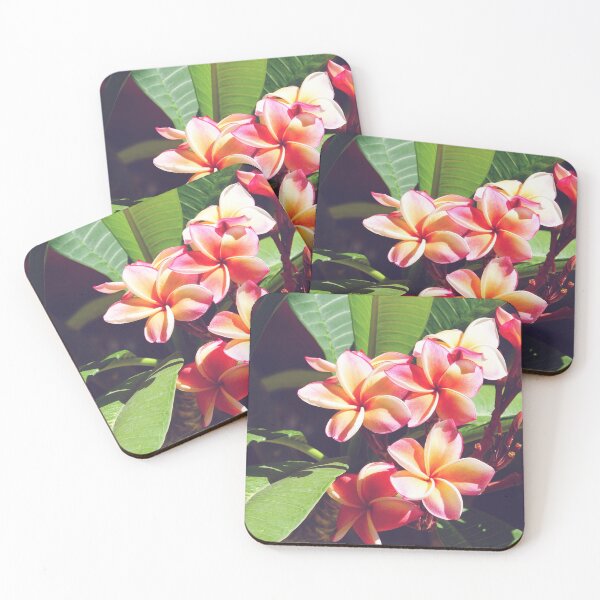 Item preview, Tropical Plumeria Plant Frangipani Flowers designed and sold by CarolinaReina.