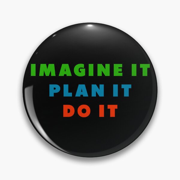 Item preview, Motivational message T-shirt IMAGINE IT, PLAN IT, DO IT designed and sold by limecaptures.
