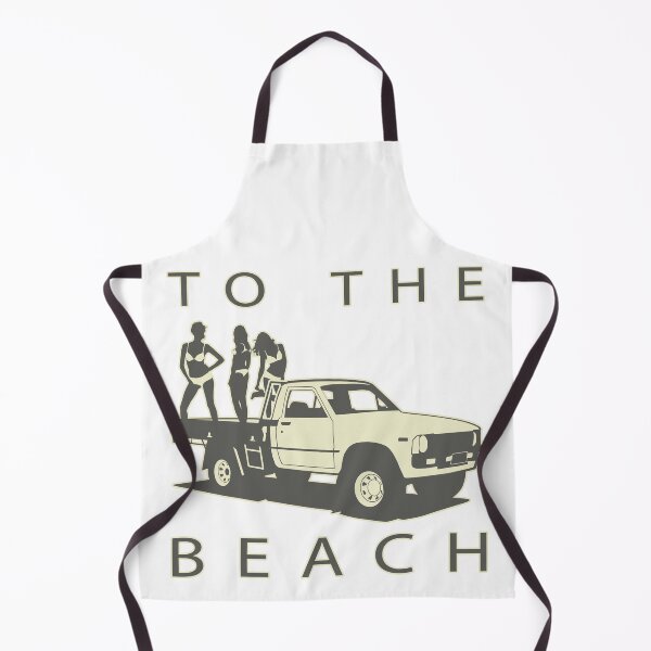 Item preview, To The Beach! Pickup truck and women designed and sold by Cavemen.