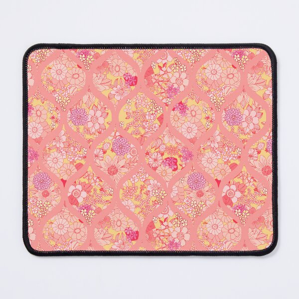Item preview, oriental floral pattern in pink designed and sold by taika tori.