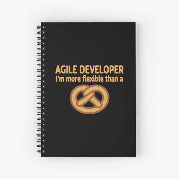 Agile Developer. Spiral Notebook