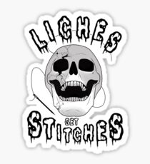 Lichen bekommen Stiche Sticker