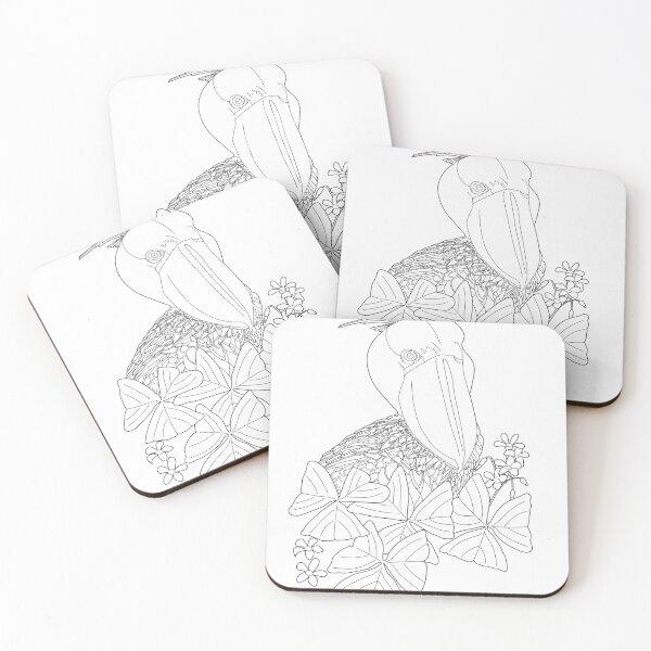 Item preview, Shoebill and False Shamrock Plant designed and sold by YuNikDraw.