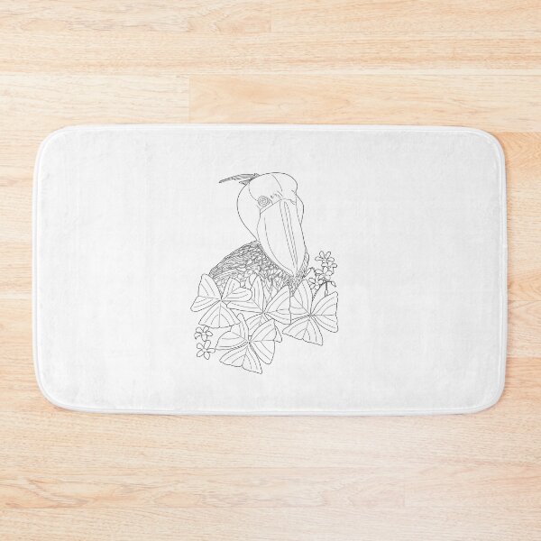 Item preview, Shoebill and False Shamrock Plant designed and sold by YuNikDraw.