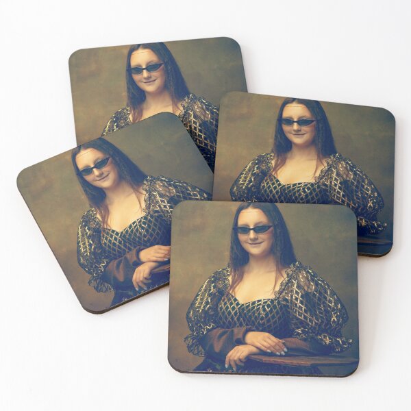 Item preview, Mona lisa in sunglasses - retelling designed and sold by professorguru.