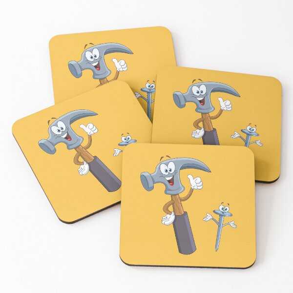 Item preview, Hammer and Nail Cartoon designed and sold by Yael Weiss.