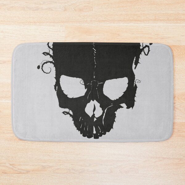 Item preview, Black Bramble Skull - Skull Lover designed and sold by ladstudio.