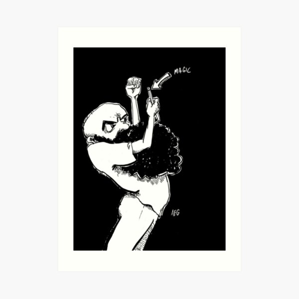 Inktober 2017 Day 01 - Magic Stylus Art Print
