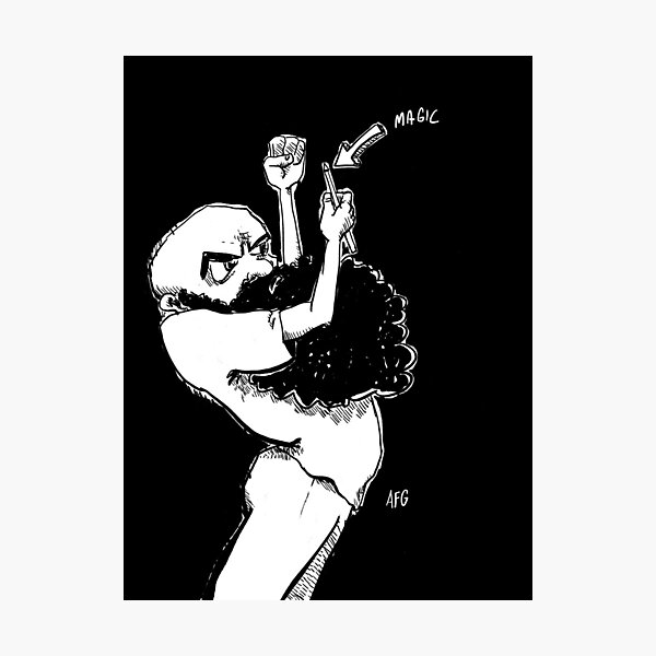 Inktober 2017 Day 01 - Magic Stylus Photographic Print
