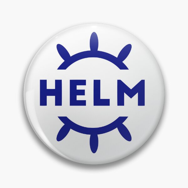 Item preview, kubernetes helm docker devops sticker designed and sold by developerfriday.