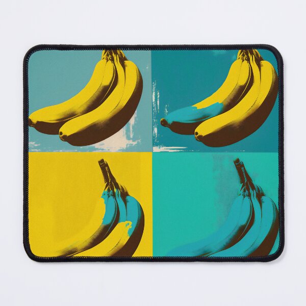 Item preview, Pop Art screen print of bananas in the style of Andy Warhol designed and sold by Rogervdb.
