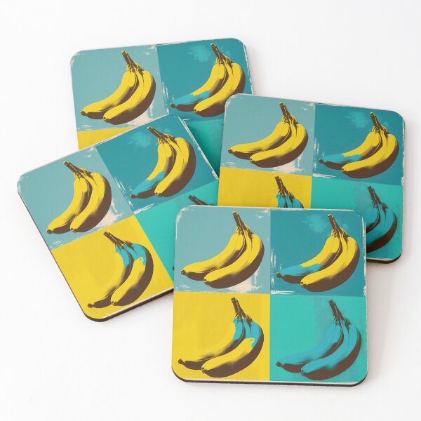 Item preview, Pop Art screen print of bananas in the style of Andy Warhol designed and sold by Rogervdb.