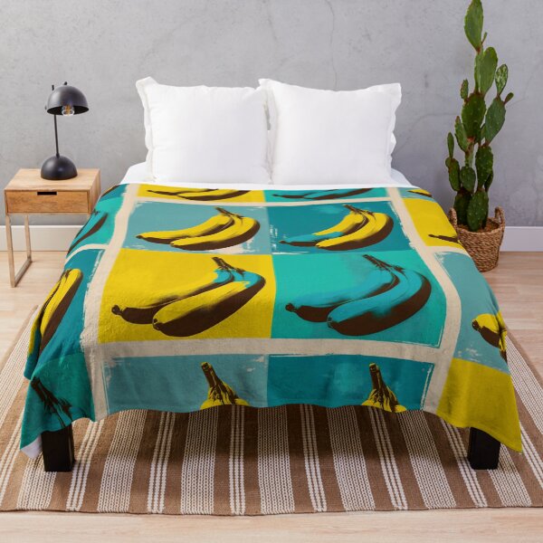 Item preview, Pop Art screen print of bananas in the style of Andy Warhol designed and sold by Rogervdb.