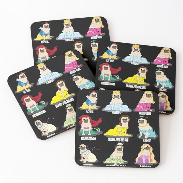 Item preview, Pug Princesses Classic  designed and sold by GertreStrab.