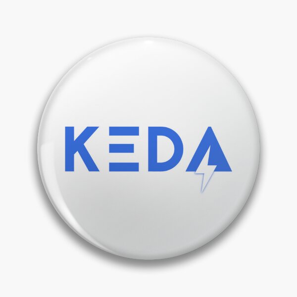 Item preview, keda kubernetes aks docker devops sticker designed and sold by developerfriday.