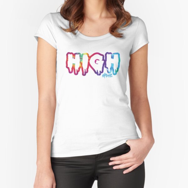 High Fitted Scoop T-Shirt