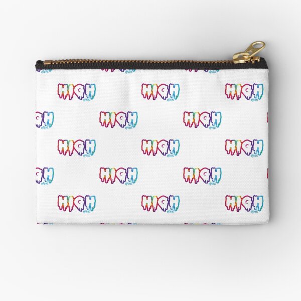 High Zipper Pouch