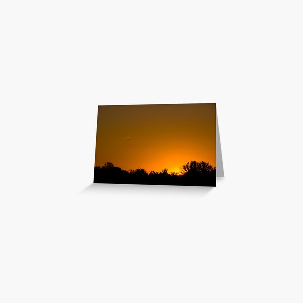 Sunny Skies Airliner Greeting Card