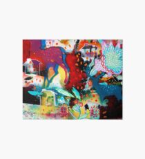 the nordic summer night Art Board